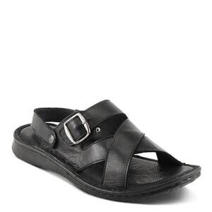 NEW SPRING STEP SHOES men's nofar sandal in black